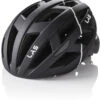 LAS ENIGMA Matt Black - LED Rear Light Helmet -Cycling Clothing Store 1460 Enigma Black A R 78266.1616356486