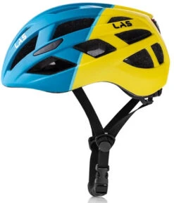 LAS ENIGMA Matt Petrol Blue Yellow - LED Rear Light Helmet 7 LAS ENIGMA Matt Petrol Blue Yellow - LED Rear Light Helmet -Cycling Clothing Store 1795 Enigma Blue Yell E R 64003.1616356004