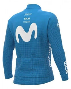ALE 2021 Movistar Prime Long Sleeve Jersey M3 -Cycling Clothing Store 2021 movistar longsleeve jersey rear 68848.1622870877