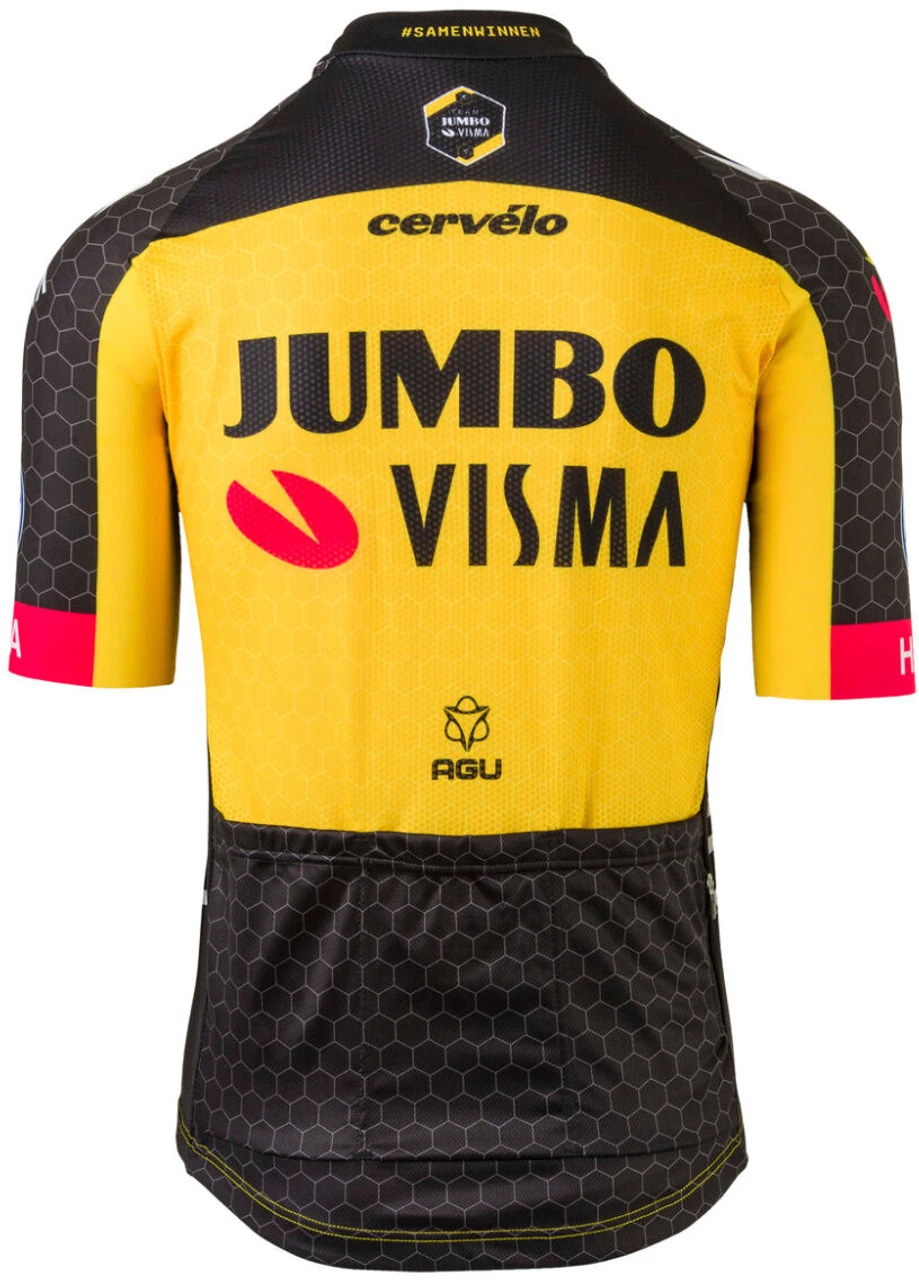 AGU 2021 Jumbo Visma Jersey 4 AGU 2021 Jumbo Visma Jersey - Image 2