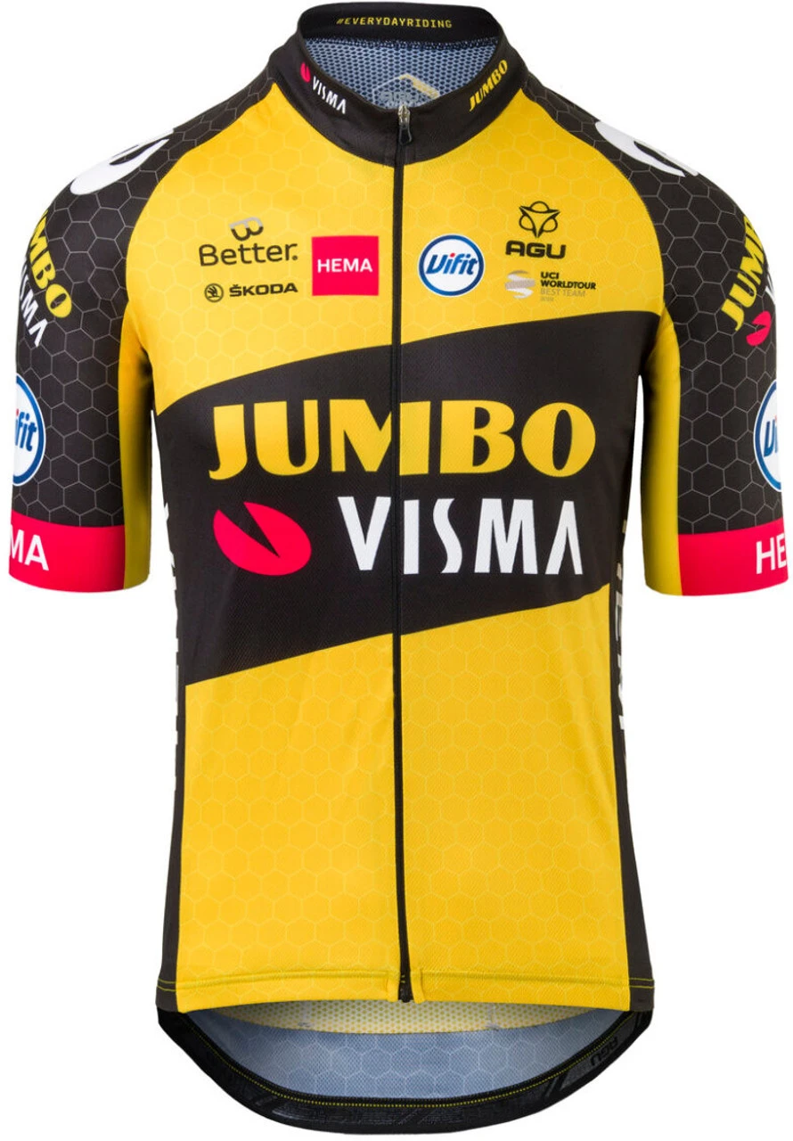 AGU 2021 Jumbo Visma Jersey 3 AGU 2021 Jumbo Visma Jersey