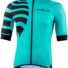 Nalini Stripes BAS Turquoise Jersey -Cycling Clothing Store 2021 NALINI BAS STRIPE SS JERSEY Green 13953.1622387214