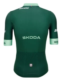 Santini 2024 Tour De France Green Sprinters Race Cut 9440 Jersey -Cycling Clothing Store 2023 tour de france green sprinters jersey rear 23246.1682884141