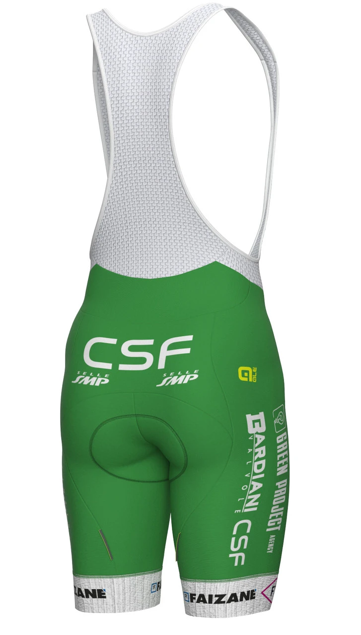 ALE 2023 Green Project Bardiani CSF Bib Shorts 4 ALE 2023 Green Project Bardiani CSF Bib Shorts - Image 2