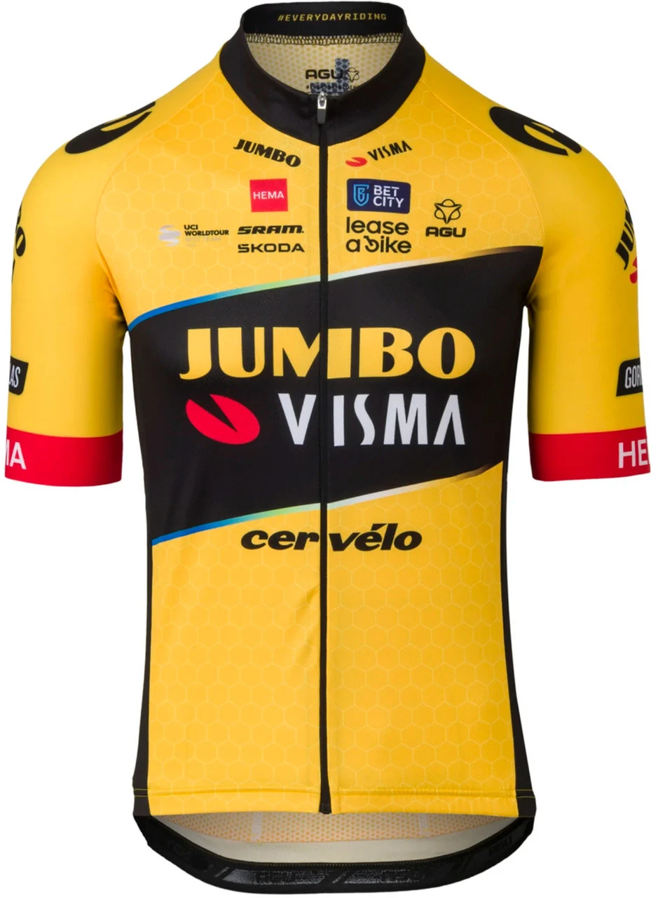 AGU 2023 Jumbo Visma 10 Year Anniversary Jersey 3 AGU 2023 Jumbo Visma 10 Year Anniversary Jersey