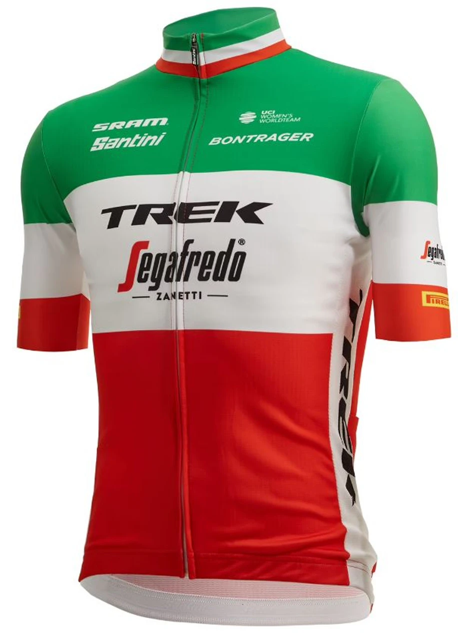 Santini 2023 Trek Segafredo Italian Champ Jersey 4 Santini 2023 Trek Segafredo Italian Champ Jersey - Image 2