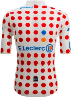 Santini 2024 Tour De France Polka Dot KOM Race Cut 9440 Jersey -Cycling Clothing Store 2024 Polka Dot King of the Mountains Jersey Race rear 26408.1713173102