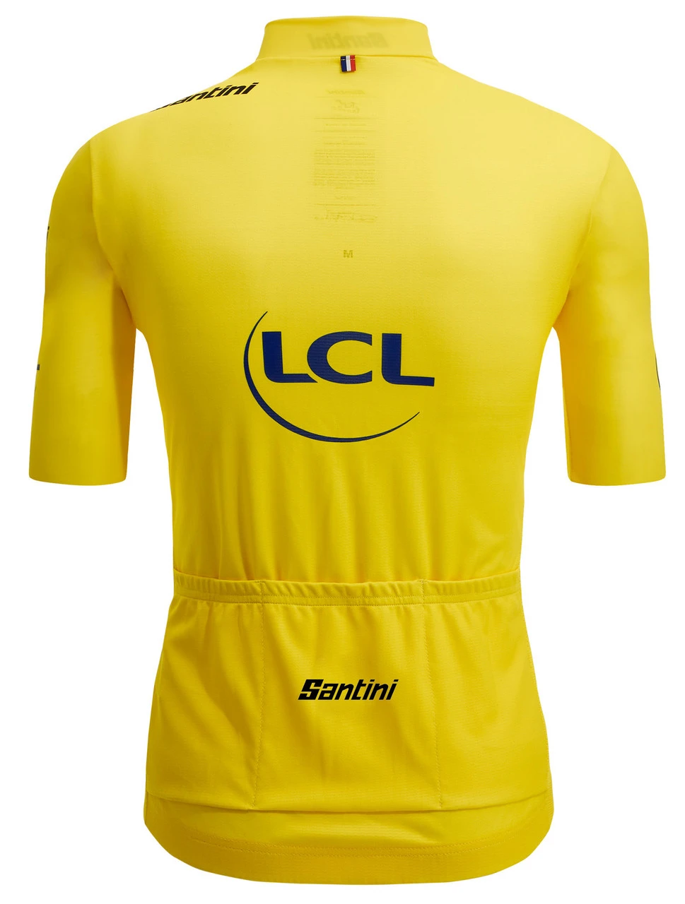 Santini 2024 Tour De France Yellow Leader Full Zip 9407 Jersey 6 Santini 2024 Tour De France Yellow Leader Full Zip 9407 Jersey - Image 4