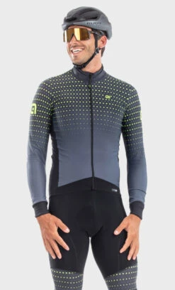 ALE' Bullet DWR PRS Black Long Sleeve Jersey -Cycling Clothing Store ALE PRS BULLET DWR LONG SLEEVE JERSEY Black 3 08348.1706462005