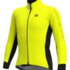 ALE' Solid Fondo Jacket Yellow -Cycling Clothing Store ALE SOLID FONDO MEN JACKET Yellow 1 52574.1602431522