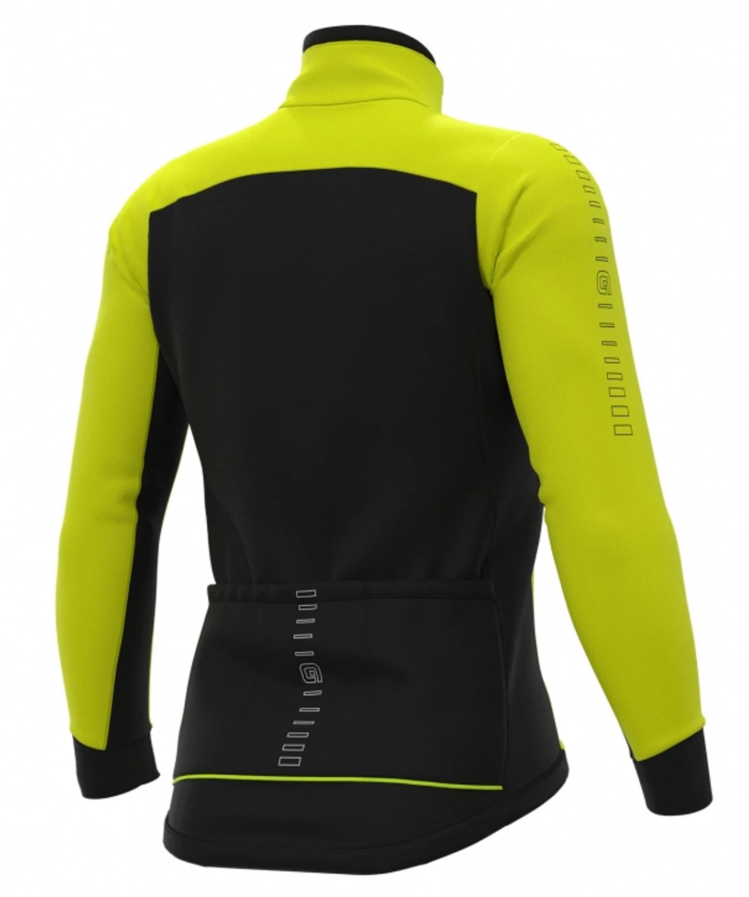 ALE' Solid Fondo Jacket Yellow 4 ALE' Solid Fondo Jacket Yellow - Image 2
