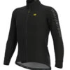 ALE' Solid Fondo Jacket Black -Cycling Clothing Store ALE SOLID FONDO MEN JACKET black 1 46291.1602463467