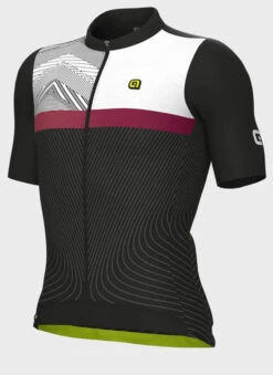 ALE' Zig Zag PR-S Black Jersey