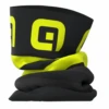 ALE' Black Fluo Piuma Neck Gaiter Tube -Cycling Clothing Store ALE Black Yellow Neck Tube 07114.1591402101