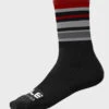 ALE' Stripes Bordeaux Socks -Cycling Clothing Store ALE Bordeux Stripes Socks 06909.1700990694