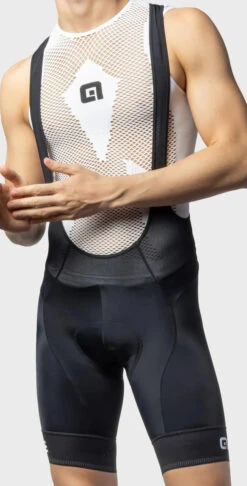 ALE' Corsa Pragma 4H White Bib Shorts