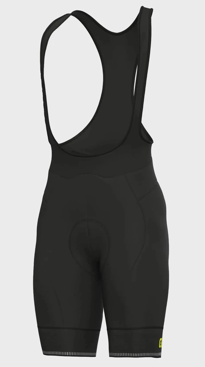 ALE' Corsa Pragma 4H Yellow Fluo Bib Shorts - Image 4