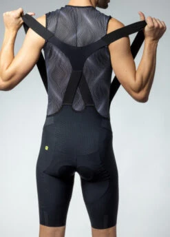 ALE' Hammer 2.0 R-EV1 8H PadBlack Bib Shorts -Cycling Clothing Store ALE Hammer R EV1 Bib Shorts Rear 20506.1720798965