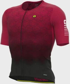 ALE' Velocity R-EV1 Bordeaux Jersey