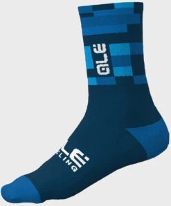 ALE' Match Blue Socks