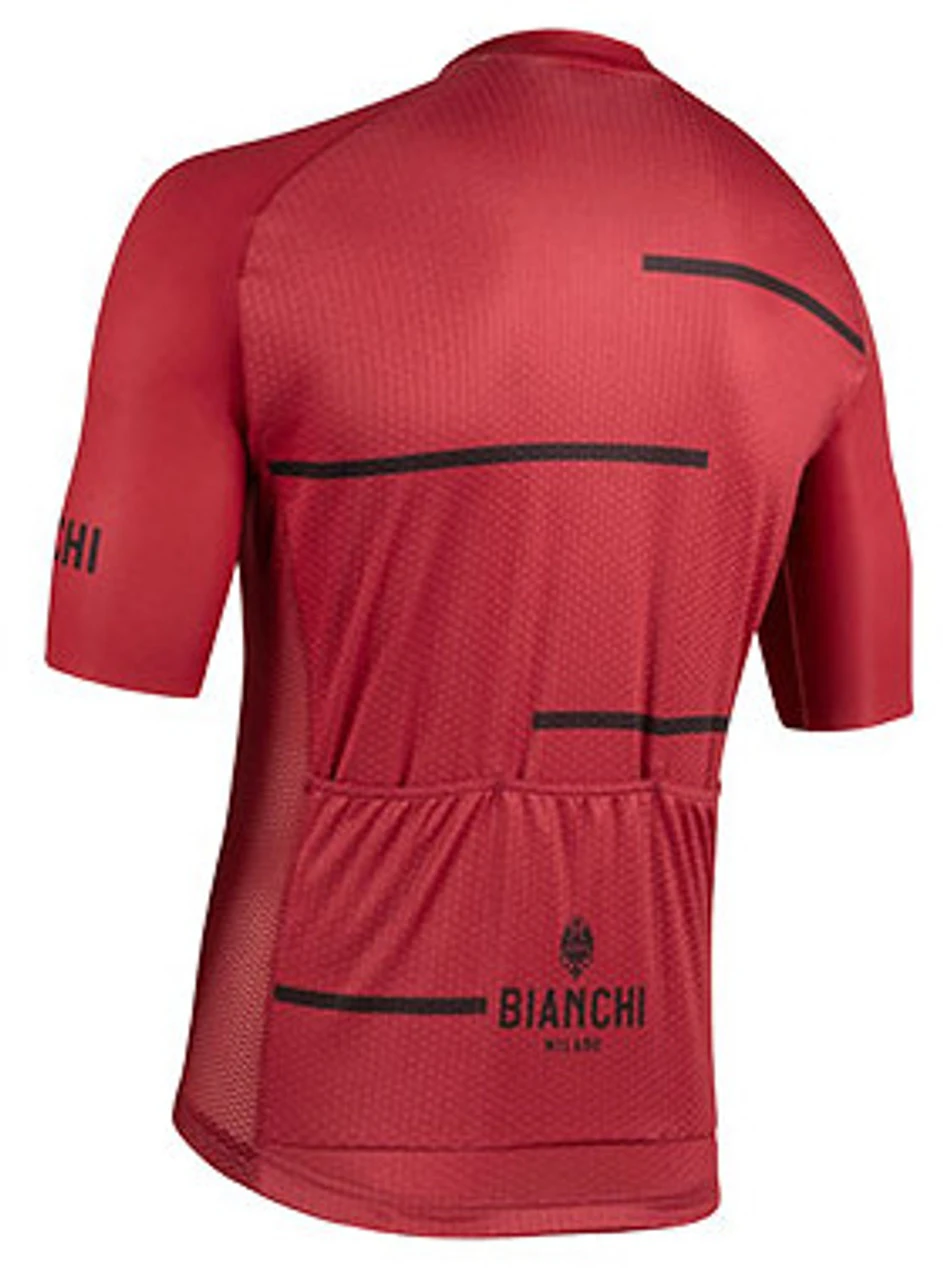 Bianchi Milano Disueri Rust Red Jersey 4 Bianchi Milano Disueri Rust Red Jersey - Image 2