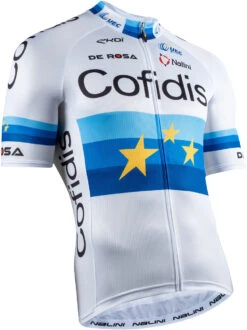 Nalini 2020 Cofidis European Champion Jersey Size S2 Closeout