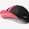 Castelli 2023 Giro D' Italia 106 Black Cap -Cycling Clothing Store GIRO106 COMPETIZIONE Black Cap Brim Up 28519.1683471494