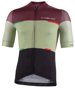 Nalini San Francisco Burgundy Olive Jersey
