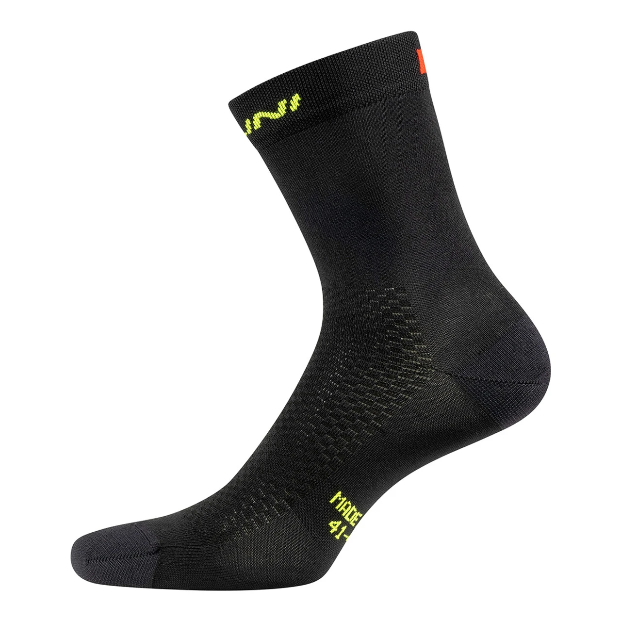 Nalini Vela Black Neon Yellow 4050 Socks 3 Nalini Vela Black Neon Yellow 4050 Socks