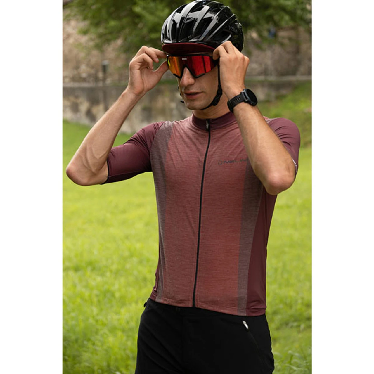 Nalini New Wool Red Gravel Jersey 5 Nalini New Wool Red Gravel Jersey - Image 3