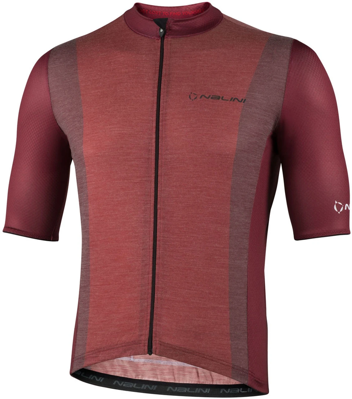 Nalini New Wool Red Gravel Jersey 3 Nalini New Wool Red Gravel Jersey