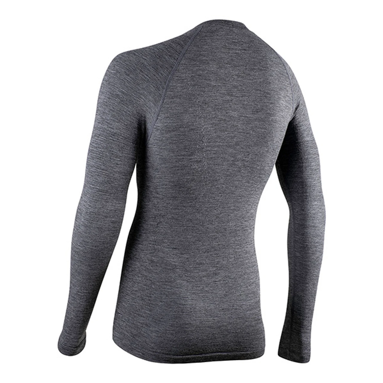 Nalini Wool Thermal Baselayer Gray Long Sleeve 4 Nalini Wool Thermal Baselayer Gray Long Sleeve - Image 2