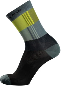 Nalini New Logo Anti Bacterial Green Socks