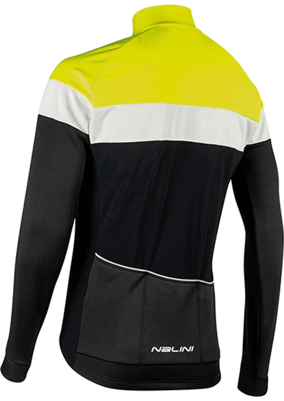 Nalini BOW Pista Thermal Yellow Jacket 4 Nalini BOW Pista Thermal Yellow Jacket - Image 2