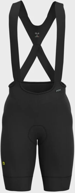 ALE' Speedfondo R-EV1 8H Pad Black Bib Shorts