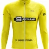 Salvarani Vuelta Yellow 68Long Sleeve Jersey -Cycling Clothing Store Salvarani Vuelta Yellow 68 Long Sleeve Jersey Rear 14161.1684536332