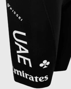 Pissei 2024 UAE Team Emirates Official Magistrale Race Cut Bib Shorts -Cycling Clothing Store UAE Offical Team Magistrale Bib Shorts Closeup2 19203.1705348720