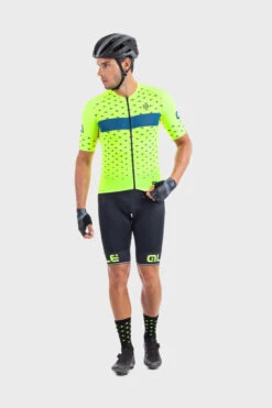 ALE' Stars PRR Yellow Full Zip Jersey 7 ALE' Stars PRR Yellow Full Zip Jersey -Cycling Clothing Store ale STARS yellow jersey rider 21870.1629570263