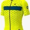 ALE' Stars PRR Yellow Full Zip Jersey -Cycling Clothing Store ale STARS yellow jersey 50291.1629570263