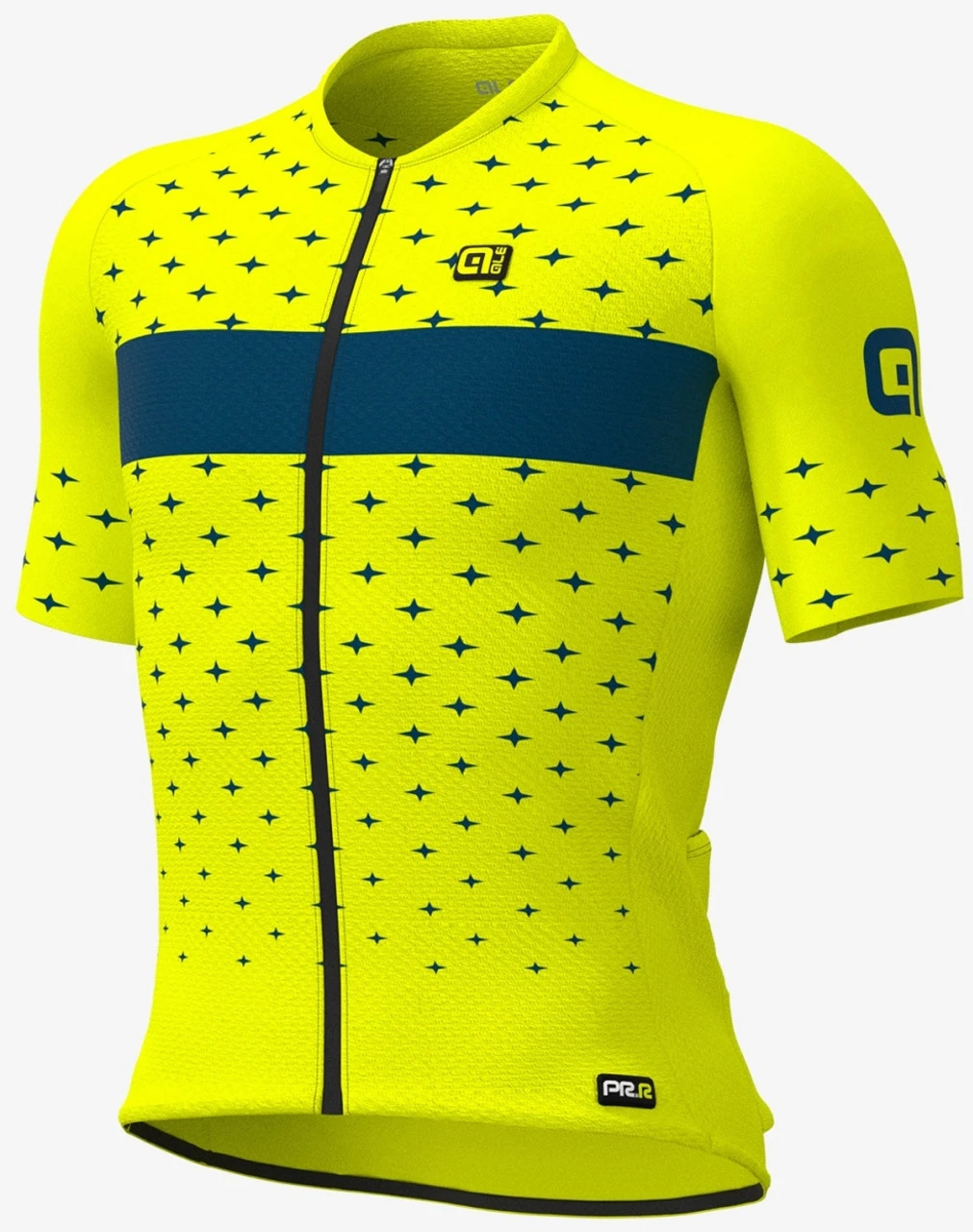 ALE' Stars PRR Yellow Full Zip Jersey 3 ALE' Stars PRR Yellow Full Zip Jersey
