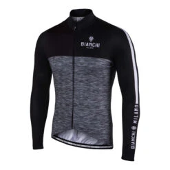 Bianchi Milano Chienes Black Long Sleeve Jersey S2