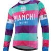Bianchi Milano Leggenda Arlequin Long Sleeve Jersey S2 -Cycling Clothing Store bianchi milano leggenda long sleeve jerseys arlequin 13507.1637473050