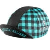 Bianchi Milano Neon Black Green Checkered 4010 Cap -Cycling Clothing Store bianchi milano neon caps 4010 black 85176.1617564220
