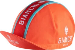 Bianchi Milano Neon Orange Red4120 Cap
