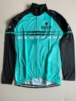 Bianchi Milano Piantedo Celeste Light Weight Long Sleeve Jersey