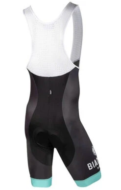 Bianchi Milano Poma Black Bib Shorts -Cycling Clothing Store bianchi milano poma black bib shorts rear 93324.1617564222