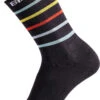 Bianchi Milano Maiori Black Stripes Socks XXL -Cycling Clothing Store bianchi milano striped Maiori 4010 40486.1611683296