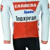 Carrera Retro Inoxpran White Long Sleeve Jersey -Cycling Clothing Store carrera retro white long sleeve jersey 34912.1588560281