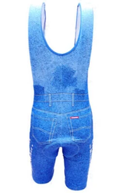 Nalini Carrera Vagabond Blue Jeans Bib Shorts -Cycling Clothing Store carrera retro bib shorts rear 250 29802.1388509936