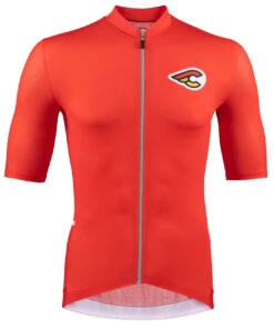 Cinelli Red Tempo Mesh Jersey
